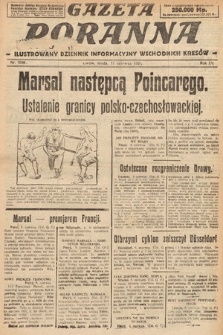 Gazeta Poranna : ilustrowany dziennik informacyjny wschodnich kresów. 1924, nr 7090