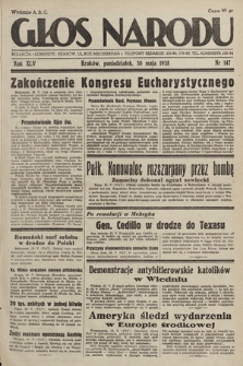 Głos Narodu. 1938, nr 147