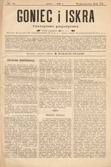 Goniec i Iskra : czasopismo perjodyczne. 1897, nr 10