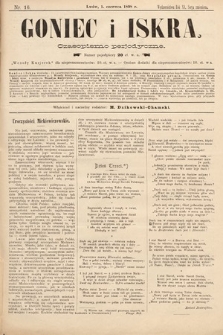 Goniec i Iskra : czasopismo perjodyczne. 1898, nr 16