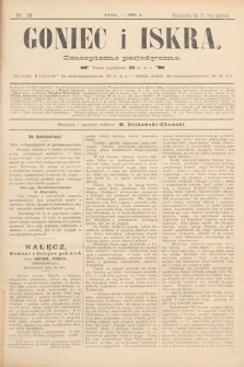 Goniec i Iskra : czasopismo perjodyczne. 1898, nr 24
