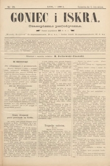 Goniec i Iskra : czasopismo perjodyczne. 1898, nr 25