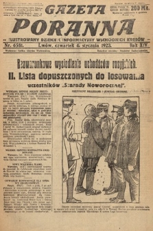 Gazeta Poranna : ilustrowany dziennik informacyjny wschodnich kresów. 1923, nr 6581