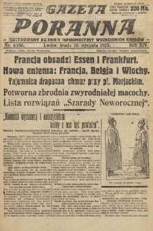 Gazeta Poranna : ilustrowany dziennik informacyjny wschodnich kresów. 1923, nr 6586