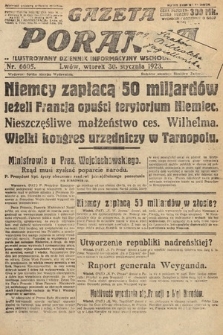 Gazeta Poranna : ilustrowany dziennik informacyjny wschodnich kresów. 1923, nr 6605