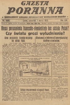 Gazeta Poranna : ilustrowany dziennik informacyjny wschodnich kresów. 1923, nr 6635