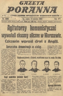 Gazeta Poranna : ilustrowany dziennik informacyjny wschodnich kresów. 1923, nr 6669