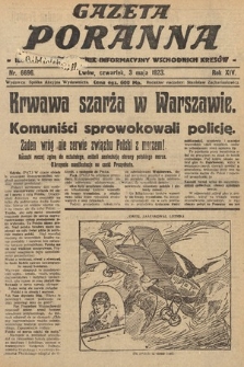 Gazeta Poranna : ilustrowany dziennik informacyjny wschodnich kresów. 1923, nr 6696