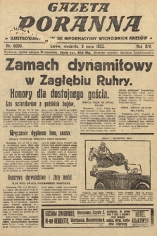 Gazeta Poranna : ilustrowany dziennik informacyjny wschodnich kresów. 1923, nr 6699
