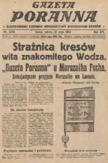 Gazeta Poranna : ilustrowany dziennik informacyjny wschodnich kresów. 1923, nr 6705