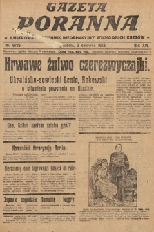 Gazeta Poranna : ilustrowany dziennik informacyjny wschodnich kresów. 1923, nr 6725