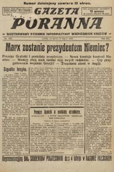 Gazeta Poranna : ilustrowany dziennik informacyjny wschodnich kresów. 1925, nr 7323