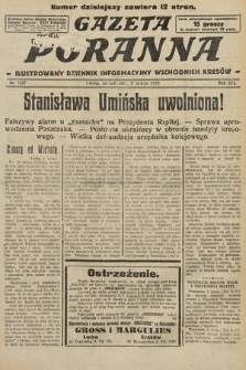 Gazeta Poranna : ilustrowany dziennik informacyjny wschodnich kresów. 1925, nr 7327