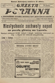 Gazeta Poranna : ilustrowany dziennik informacyjny wschodnich kresów. 1925, nr 7375