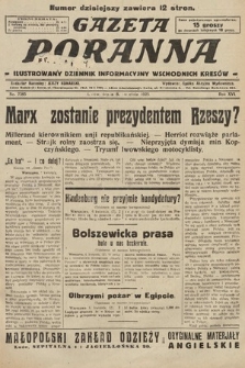 Gazeta Poranna : ilustrowany dziennik informacyjny wschodnich kresów. 1925, nr 7385
