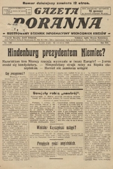 Gazeta Poranna : ilustrowany dziennik informacyjny wschodnich kresów. 1925, nr 7387