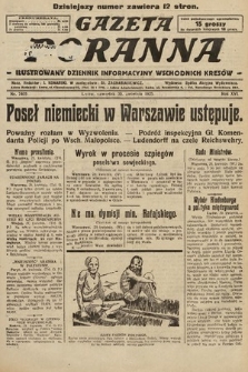 Gazeta Poranna : ilustrowany dziennik informacyjny wschodnich kresów. 1925, nr 7405