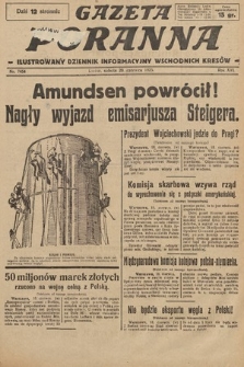 Gazeta Poranna : ilustrowany dziennik informacyjny wschodnich kresów. 1925, nr 7454