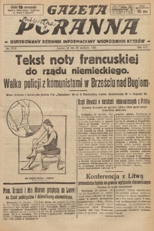 Gazeta Poranna : ilustrowany dziennik informacyjny wschodnich kresów. 1925, nr 7523