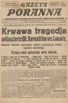 Gazeta Poranna : ilustrowany dziennik informacyjny wschodnich kresów. 1925, nr 7548