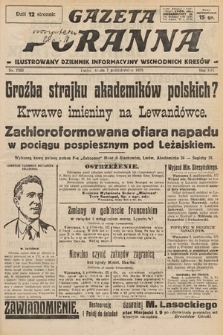 Gazeta Poranna : ilustrowany dziennik informacyjny wschodnich kresów. 1925, nr 7563