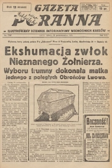 Gazeta Poranna : ilustrowany dziennik informacyjny wschodnich kresów. 1925, nr 7587
