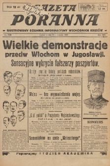 Gazeta Poranna : ilustrowany dziennik informacyjny wschodnich kresów. 1925, nr 7598
