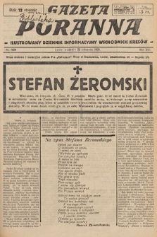 Gazeta Poranna : ilustrowany dziennik informacyjny wschodnich kresów. 1925, nr 7609