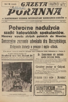 Gazeta Poranna : ilustrowany dziennik informacyjny wschodnich kresów. 1925, nr 7626