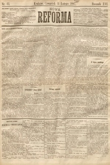Nowa Reforma. 1897, nr 33