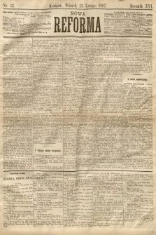 Nowa Reforma. 1897, nr 43