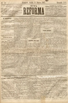 Nowa Reforma. 1897, nr 73