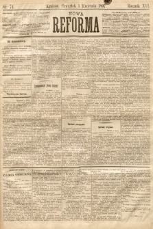 Nowa Reforma. 1897, nr 74