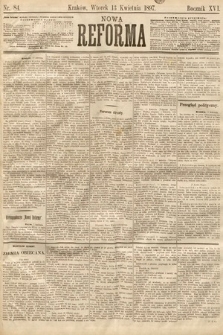 Nowa Reforma. 1897, nr 84