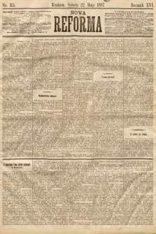 Nowa Reforma. 1897, nr 115