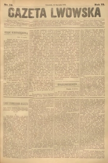 Gazeta Lwowska. 1883, nr 14