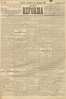 Nowa Reforma. 1897, nr 184