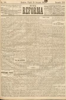 Nowa Reforma. 1897, nr 188