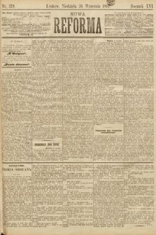Nowa Reforma. 1897, nr 219