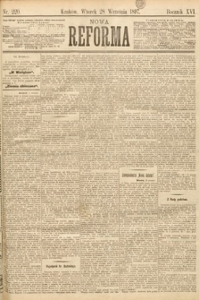 Nowa Reforma. 1897, nr 220