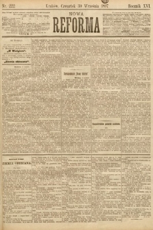 Nowa Reforma. 1897, nr 222