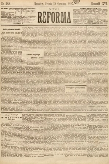 Nowa Reforma. 1897, nr 285