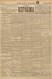 Nowa Reforma. 1898, nr 27