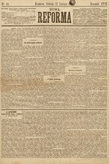 Nowa Reforma. 1898, nr 34