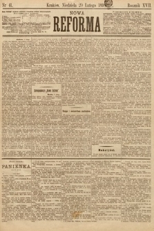 Nowa Reforma. 1898, nr 41