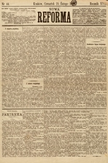 Nowa Reforma. 1898, nr 44