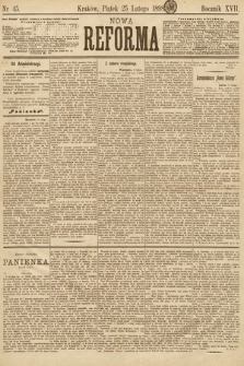 Nowa Reforma. 1898, nr 45