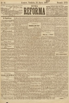 Nowa Reforma. 1898, nr 65