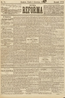 Nowa Reforma. 1898, nr 74