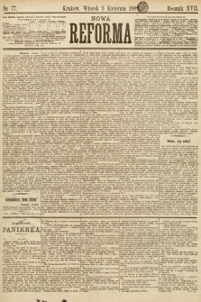Nowa Reforma. 1898, nr 77